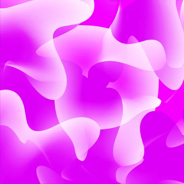 Abstract wavy background. Colorful glow gradient surface for design. — 스톡 벡터