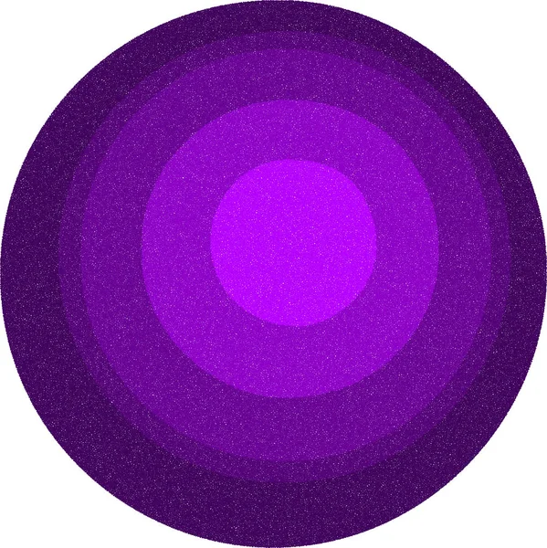 Rayure cercle fond violet, motif abstrait. Élément graphique radial . — Image vectorielle