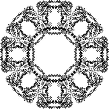 Siyah-Beyaz çerçeve