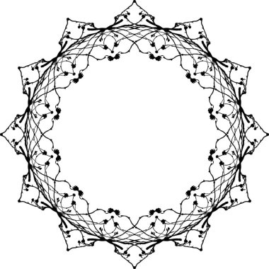 Siyah-Beyaz çerçeve