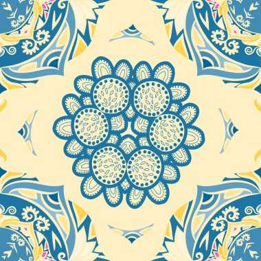 Dikişsiz dekoratif desen.