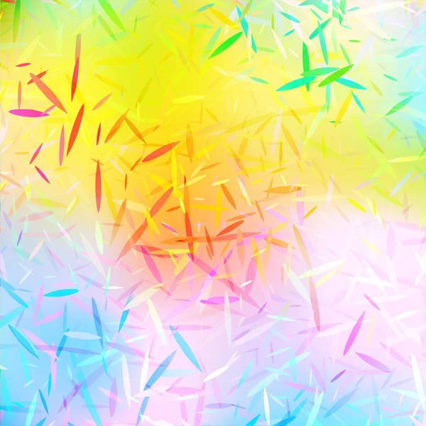 Fondo brillante abstracto colorido con partículas pequeñas. Textura de diseño decorativo . — Vector de stock