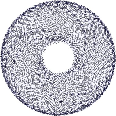 Dekoratif süs şekli.