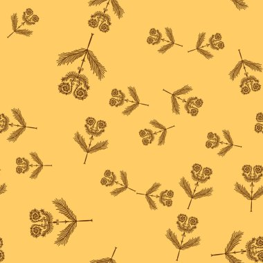 Çiçek baskı ile Seamless Modeli