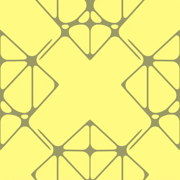 Patrón sin costuras. Textura moderna y elegante. Repetir azulejos geométricos con adorno . — Archivo Imágenes Vectoriales