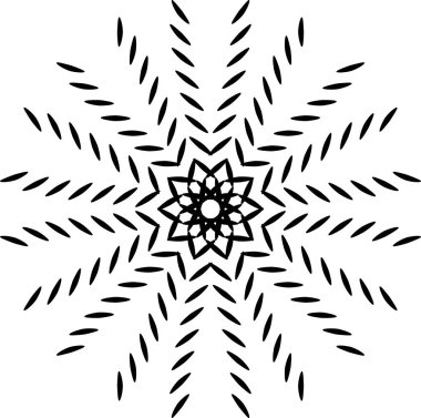 Soyut süslemeli vektör ögesi