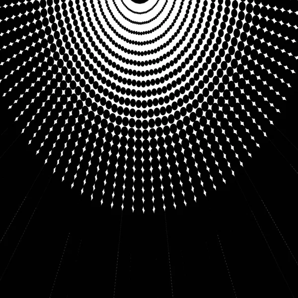 Fondo blanco y negro retorcido abstracto. Ilusión óptica de superficie distorsionada. Rayas retorcidas. Ilustración vectorial . — Vector de stock