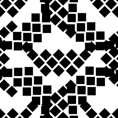 Kusursuz siyah beyaz desen