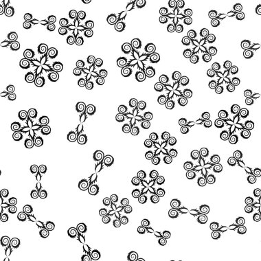 Kusursuz abstarct süs deseni