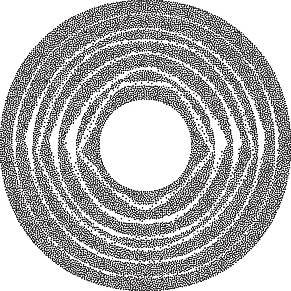 Круг полутонов — стоковый вектор