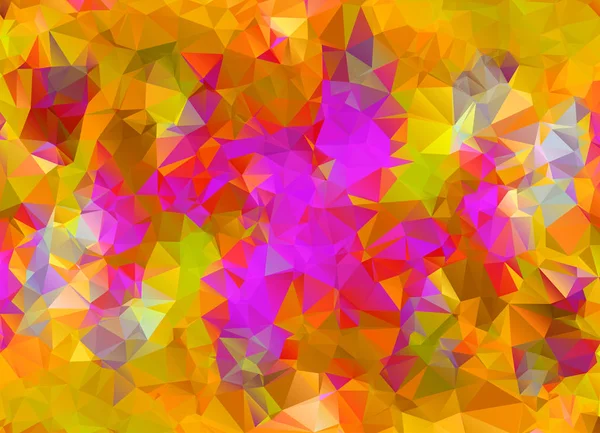 Polygonaal kleurrijk patroon van driehoeken. Geometrische gradiënt achtergrond. Driehoekig ontwerp voor web, business template, brochure, kaart, poster, banner design. — Stockvector