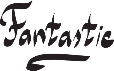 Harika bir el yazısı.