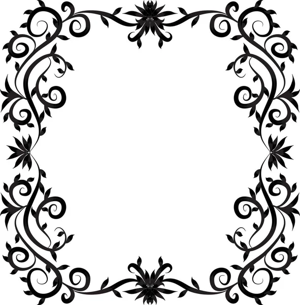 Abstract elegant decoratief frame. — Stockvector