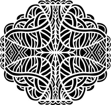 Kelt tarzı soyut süsleme