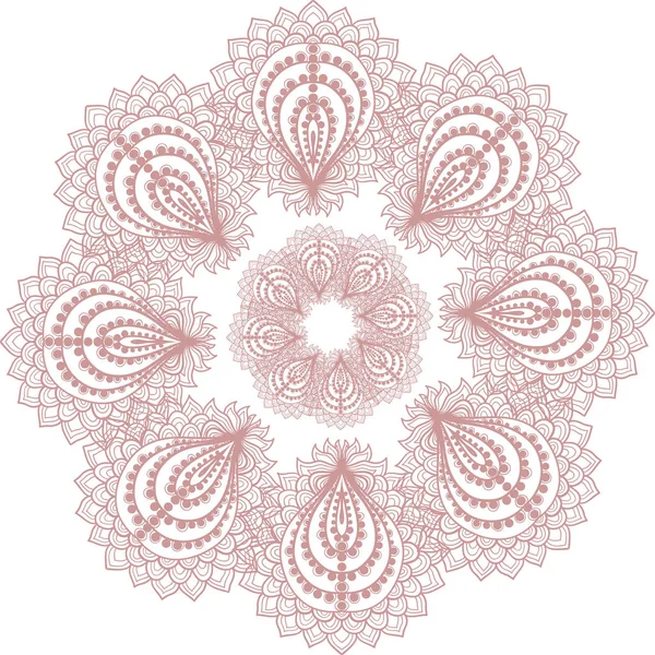 Résumé Mandala Contexte — Image vectorielle