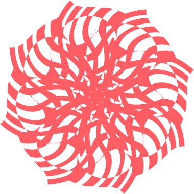 soyut tasarım öğesi.