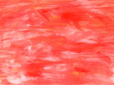 El boyası kırmızı suluboya doku. Renkli kaplama. Poster, afiş, kartlar, hatıra defteri için soyut, yaratıcı bir arka plan. Dekoratif yüzey.