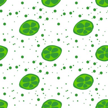 Kusursuz bir doku. Yaz meyveleriyle dekoratif arka plan tasarımı. Tekstil, kırtasiye, duvar kağıdı, ambalaj kağıdı, web, hatıra defteri için renkli vektör deseni.