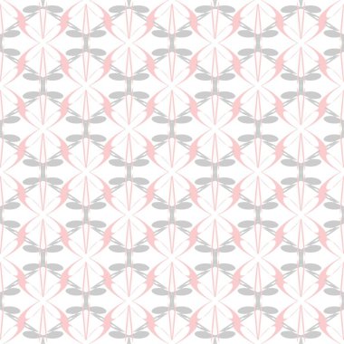 Kusursuz dekoratif desen. Renkli soyut arka plan. Yumuşak, hafif bir doku. Web, tekstil, duvar kağıdı, kırtasiye için Geometri biçimi baskısı.