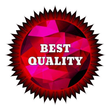 Big sale banner on abstract background. Sale and Best quality