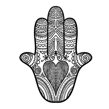 Khamsa veya Fatima el sembolü