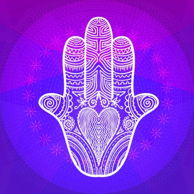 Khamsa veya Fatima el sembolü