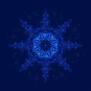 Soyut parlak mavi arkaplan.