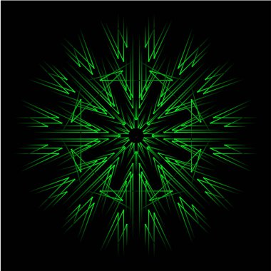 Soyut parlak arkaplan. Koyu yüzeyde renkli desen.