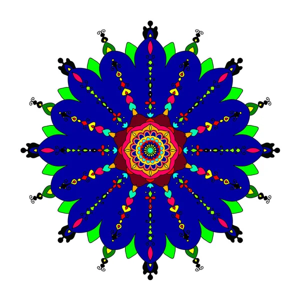 Kolorowy Element Dekoracyjny — Wektor stockowy