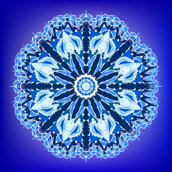 Abstract Mandala Pattern Background — Stock vektor