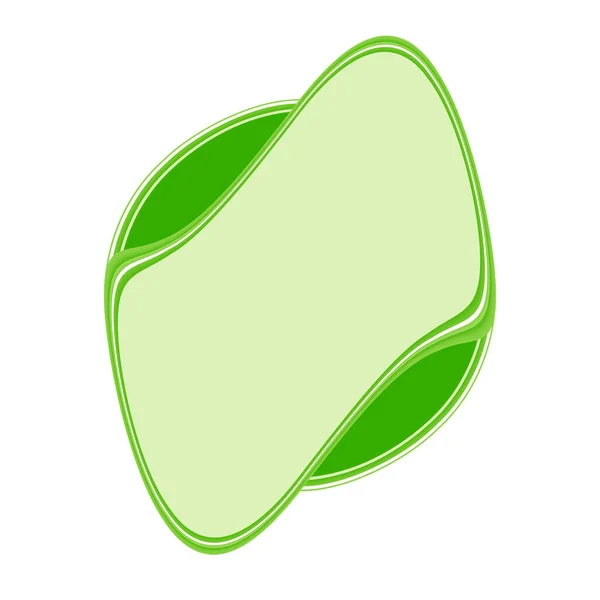 Abstrakte Glatte Glänzende Logo Hintergrund — Stockvektor