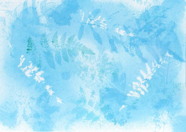 Handgemalter Aquarell Hintergrund Kreativ Strukturierte Oberfläche Von Pinselstrichen Helle Textur — Stockfoto