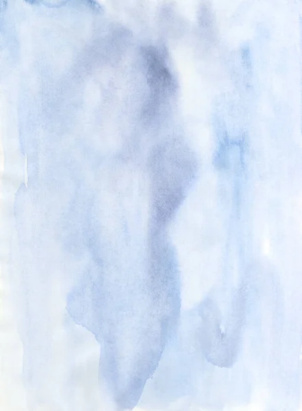 Handgemalter Weicher Aquarell Hintergrund Kreativ Strukturierte Oberfläche Von Pinselstrichen Helle — Stockfoto
