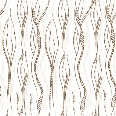 Beyaz bir zemin üzerinde çizilmiş dalgaların soyut ışık deseni. Kumaş dokusu, kağıt döşemeler.