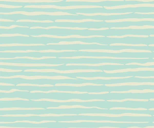 Морські Горизонтальні Смуги Безшовні Векторні Візерунки Рука Розмальовує Стрункі Смуги — стоковий вектор