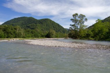 dağlarda yaz peyzaj
