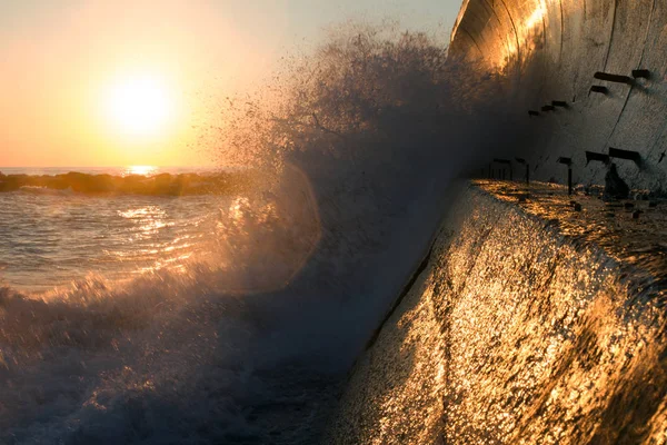 Paysage Marin Après Une Tempête — Photo