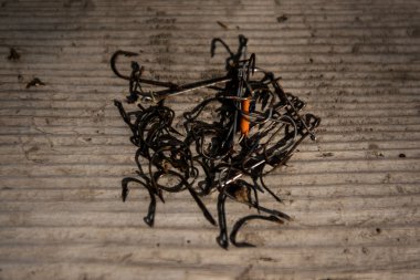 Balık tutma-balık tutmak için Çelik kanca