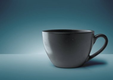 Kahve 3d model fincan . Yeşil çay 3d render fincan. 3d görüntü.