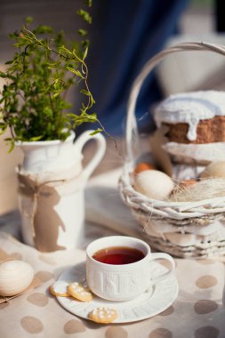 rustik Paskalya dekorasyon