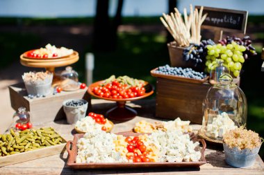 Lezzetli peynir tablo