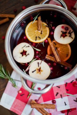 lezzetli mulled şarap
