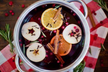 lezzetli mulled şarap