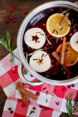 lezzetli mulled şarap