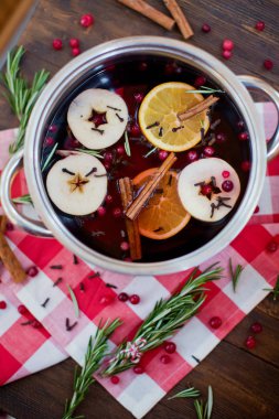 lezzetli mulled şarap