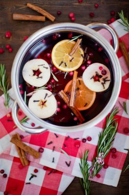 lezzetli mulled şarap