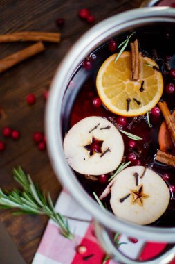 lezzetli mulled şarap