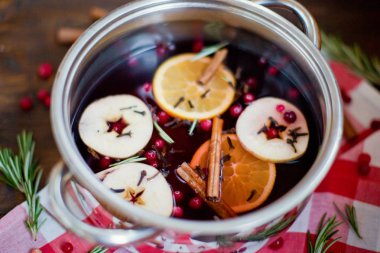 lezzetli mulled şarap