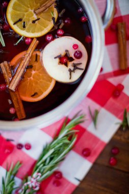 lezzetli mulled şarap