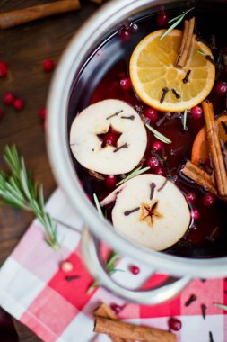 lezzetli mulled şarap